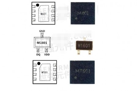 高精度數(shù)字模擬混合信號(hào)溫度傳感器芯片M601、M1601、MTS01，測(cè)溫精度0.1°C