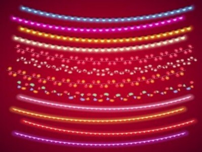 全彩色LED燈帶中應(yīng)用到的LED炫彩燈